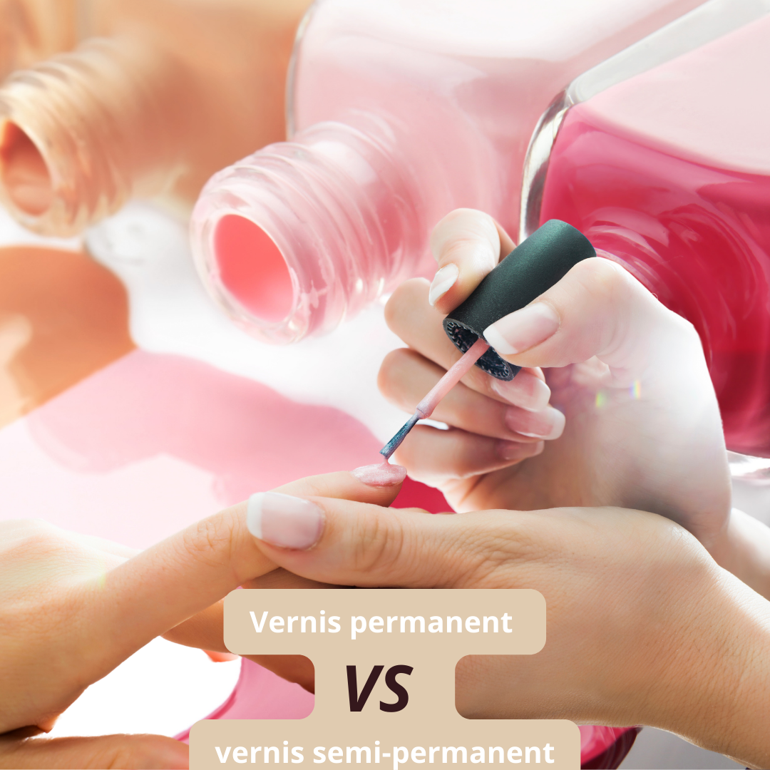 Différence entre vernis permanent et vernis semi-permanent